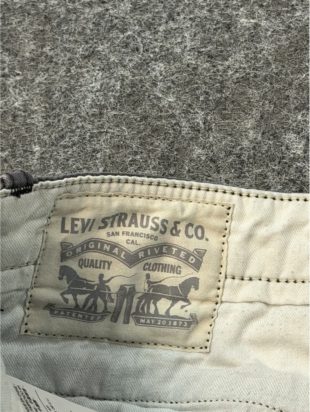 Levi’s XX Chino Joggers 36x32 Gray Tapered Stretch
